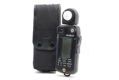 #ad EXC5 w Case Minolta Flash Meter VI Light Exposure Meter From JAPAN $149.00