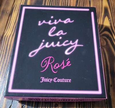 #ad Juicy Couture Viva La Juicy Rose#x27; 1.7oz EDP Duo Roll on .17oz Gift Set **NEW** $39.95