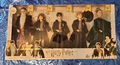 #ad Harry Potter Wizarding World Figure Set NEW in Box Mattel $99.99