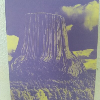 #ad Devils Tower National Monument Wyoming Pamphlet Guide Tourism $9.99