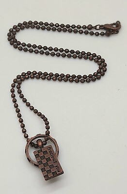 #ad #ad special Pendant antique copper tone Ball Chain fashion Necklace Unisex 18 inch $9.99