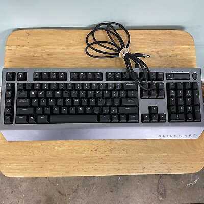 #ad Dell Alienware Pro Gaming Mechanical Keyboard AW768 RGB Coloured Layout USB $64.99
