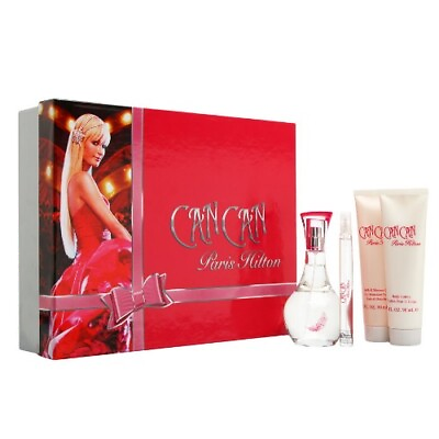 #ad #ad Can Can by Paris Hilton 4pc Gift Set Perfume for Women 3.4 oz New In Box $42.93