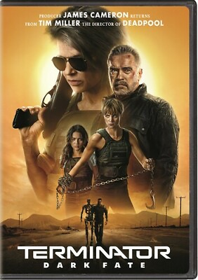 #ad Terminator: Dark Fate DVD Very Good Disc Repolished $4.50