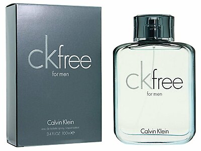 CK FREE by Calvin Klein for men 3.4 oz edt Cologne New in Retail BOX $22.11
