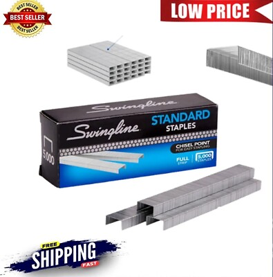 #ad Swingline Staples Standard 1 4 inches Length 210 Strip 5000 Box 1 Box Note ... $1250.00