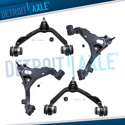#ad 4pc Front Upper amp; Lower Control Arm Ball Joint Ford F 150 Lincoln Navigator 4x4 $265.48