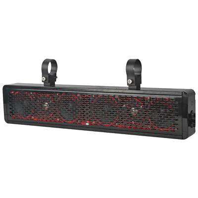 #ad DS18 HYDRO 25quot; Sound Bar 2 Way Waterproof Speaker with RGB Lights $253.47