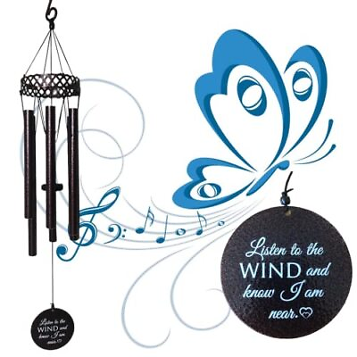 Sympathy Wind Chimes for Loss Memorial Loved one Gift Mother Father Brother S... $19.06