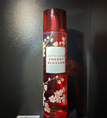 #ad Bath and Body Works JAPANESE CHERRY BLOSSOM Fine Fragrance Mist Spray 8 OZ New $12.99