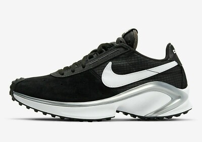 #ad Nike D MS X Waffle Running Shoe Black White Metallic Silver CQ0205 001 Men#x27;s NEW $69.95