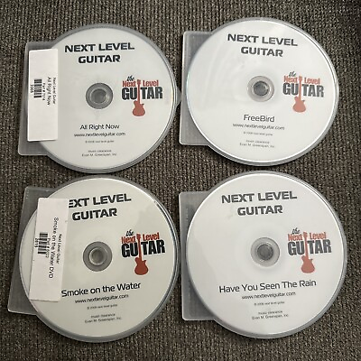 #ad Lot Of 32 Next Level Guitar Classic Guitar Rock Songs Instructional DVDs.. $110.00