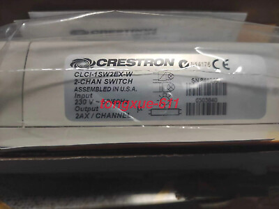 #ad 1PC NEW CRESTRON CLCI 1SW2EX W light regulator DHL or EMS #N2078 YF $1233.78