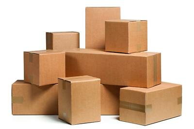 CARDBOARD Boxes Many Sizes Large Small Shipping Moving Mailing Packing BOX $33.94