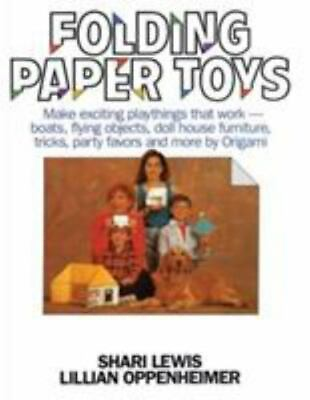 #ad Folding Paper Toys paperback 9780812819533 Lillian Oppenheimer $9.96