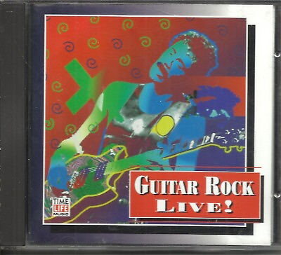 #ad Time Life Guitar Rock Live CD 1996 Sony $14.99