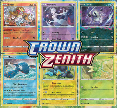 #ad Pokemon TCG SWSH Crown Zenith Choose Your Card Holo Reverse Holo Ultra $2.99