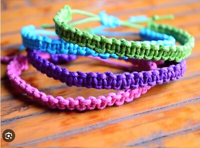 #ad square knot bracelet $4.00