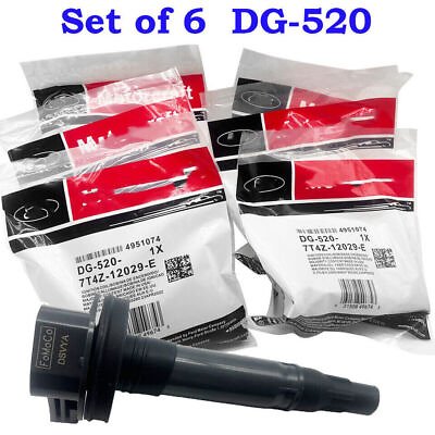 #ad 6PCS Genuine DG 520 Motorcraft Ignition Coils For Ford Lincoln Mercury Mazda $84.99