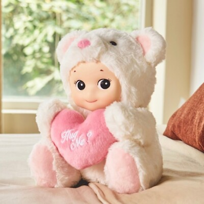 Authentic Sonny Angel White Cuddly Bear figure Designer toy with box $41.99