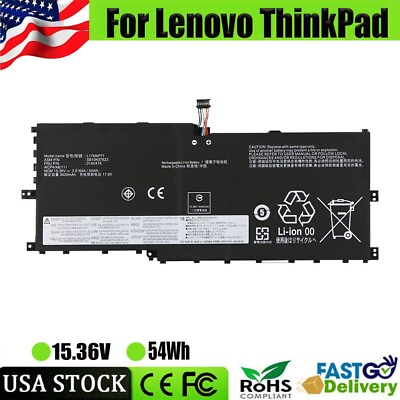 #ad L17C4P71 L17M4P73 01AV475 Battery For Lenovo ThinkPadX1 Yoga 3rd Gen Series 54Wh $30.99
