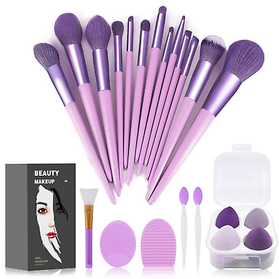 #ad Makeup Brushes 22 Pcs Makeup KitFoundation Brush Eyeshadow Brush Make up Brushe $22.99