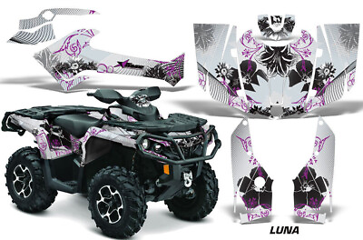 #ad ATV Graphics kit Decal for Can Am Outlander 500 650 800 1000 2013 2023 LunaPU $269.95