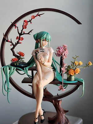 #ad MYETHOS Hatsune Miku Shaohua 1 7 Scale Ver. Figure Anime Model Toy Box Set 25cm $100.99