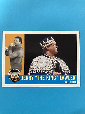 #ad 2006 Topps Chrome Heritage WWE #80 Jerry The King Lawler wrestling card $2.49