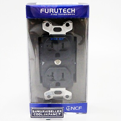 #ad FURUTECH GTX D NCF R High End Grade Consent Wall Outlet Rhodium Plating NEW $208.33