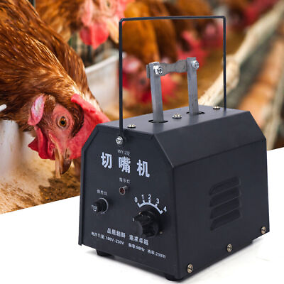 #ad Automatic Electric Chicken Debeaking Machine Chicken Beak Cutter Remover 110V $54.15