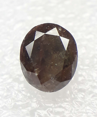 #ad 1.55 Ct Natural Loose DiamondFancy Brown Oval Shape Rustic Real Ring Diamond $252.00