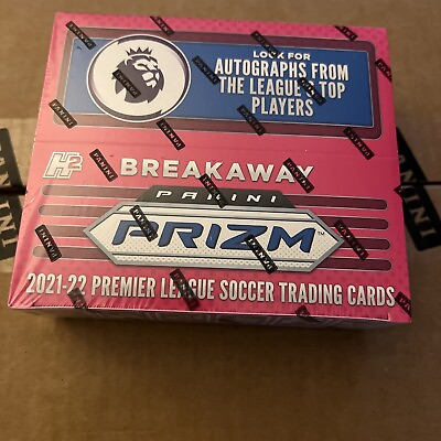 #ad 2021 22 Panini Prizm Premier League EPL Soccer H2 Breakaway Factory Sealed Box $71.20