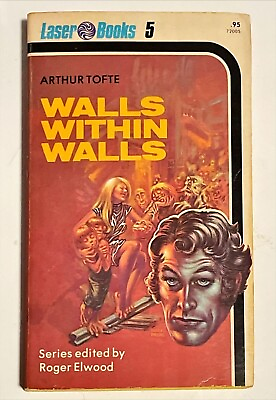 #ad Laser Books #5 Walls Within Walls Arthur Tofte First Print 1975 Kelly Freas C $4.99