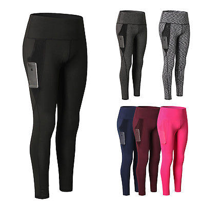 #ad Women#x27;s High Waist Running Workout Leggings for Yoga with Pockets Tummy Control $15.99