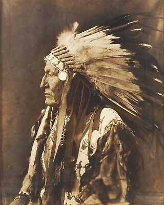 #ad Chief Little Wolf Northern Cheyenne Native American Indian 8 x 10 Photo Vintage $6.99