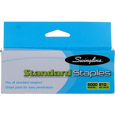 #ad Swingline Standard Staples 5000 Ct $8.04