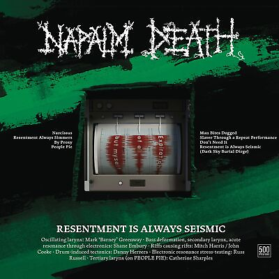 #ad Napalm Death Resentment is Always Seismic a final throw of Throes CD $13.34