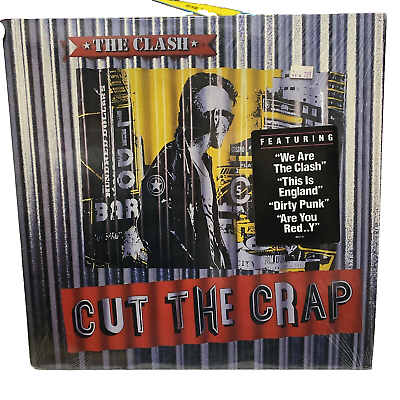 #ad The Clash 1985: Cut the Crap LP Vinyl Epic Record Album FE 40017 in Shrink $66.48