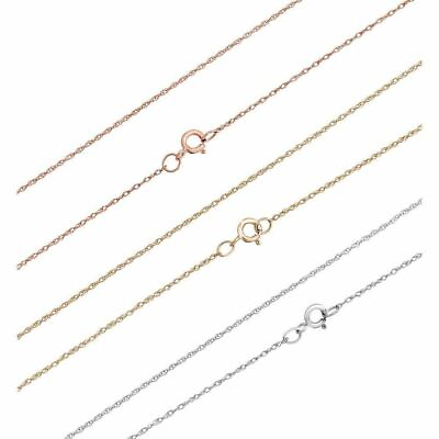 #ad #ad 1mm Singapore Rope Chain Real SOLID 10k Or 14k Yellow White amp; Rose Gold Necklace $43.55