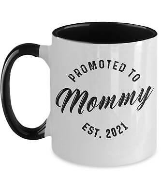 #ad Mom Gifts Promoted To Mommy Est 2021 Birthday Christmas Mothers Day Gift Idea $18.99