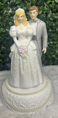 #ad Vintage 1988 EHW Bride And Groom On Wedding Gift Song “We’ve Only Begun” Working $24.32