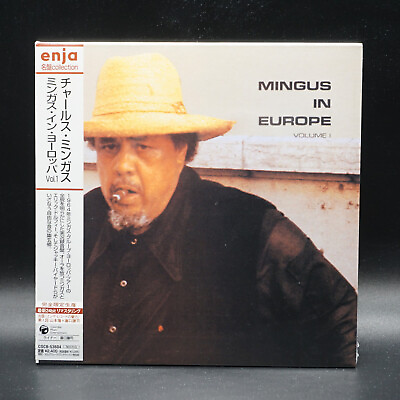#ad Charles Mingus Mingus in Europe Vol.1 Enja Mini LP CD Promo Paper Sleeve Obi $28.00
