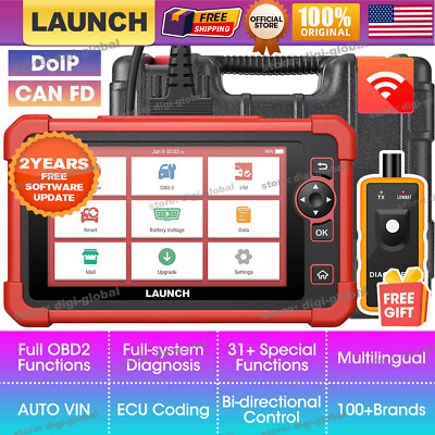 #ad 2023 LAUNCH X431 OBD2 Scanner CRP919X Bi directional All System IMMO CAN FD DoIP $409.00