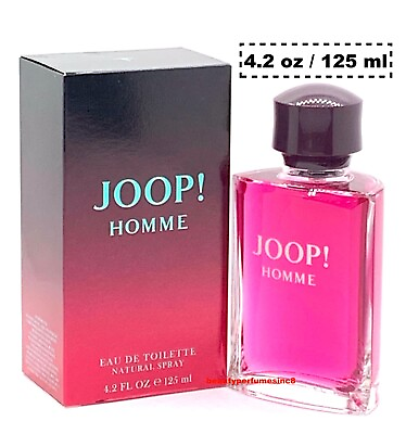 JOOP Homme by Joop 4.2 oz 125 ml Eau De Toilette Spray Perfume For Men NEW $27.60