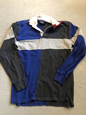 #ad Polo Sport Ralph Lauren Polo Shirt Men#x27;s Large 100% Cotton Striped Cotton $19.99