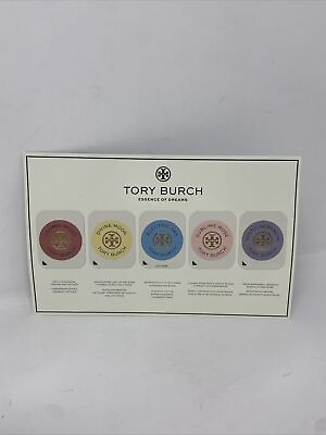#ad Tory Burch Essence Of Dreams Eau de Parfum Perfume Samples 5 On Card Cosmic Wood $9.00
