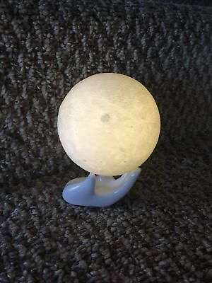 #ad Mydethun 3D Moon Lamp with 3.5 Inch Ceramic Base LED Night Light Mood Lighting $21.99
