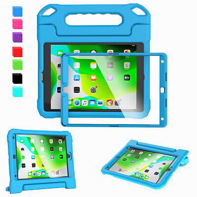 #ad Built in Screen Protector Kids Case for iPad 10.2 in 9th 8th 7th Gen 2021 $17.99