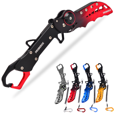 #ad Durable Alloy Fishing Grip Fish Lip Gripper Controller Folding Tackle Tool Hook $55.79